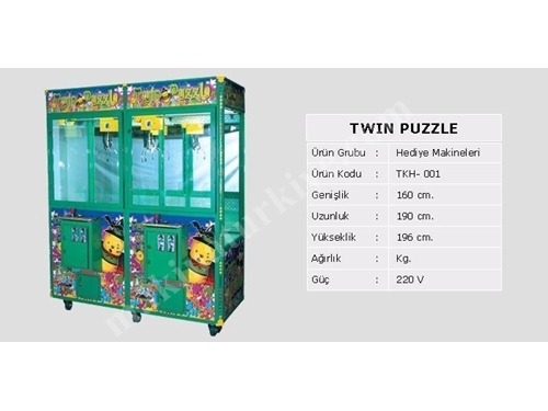 Twin Puzzle Oyuncak Kapma / Tekno-Set Tkh 001