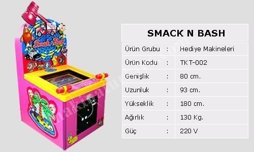 Smack N Bash Tokmaklı Oyun Makinesi / Tekno-Set Tkt 002