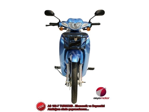 Asya 97cc Motosiklet As100-7 Türkcub