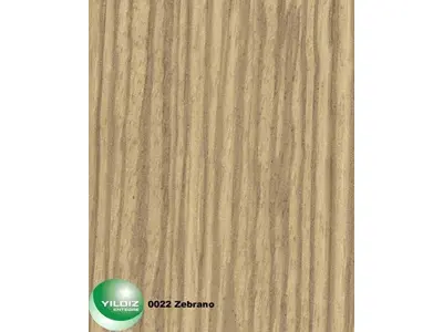 Zebrano Yıldız Entegre Mdf 0022