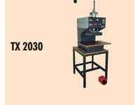 Kauçuk Transfer Baskı Presi Tx2030