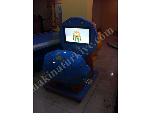Ekranlı Çocuk Eğlence Makinası