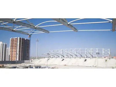 Stadyum Cıvatalı Çelik Konstrüksiyon 