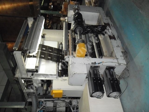 8 Renk 100 Cm Plastomak Shaftless Rotogravur Baskı Makinesi