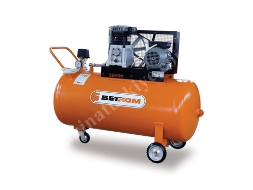 Setkom SET 2x30/400-2x4P 400 Litre Hava Kompresörü