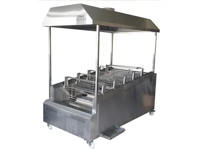 15 Şiş Piliç Çevirme Makinası