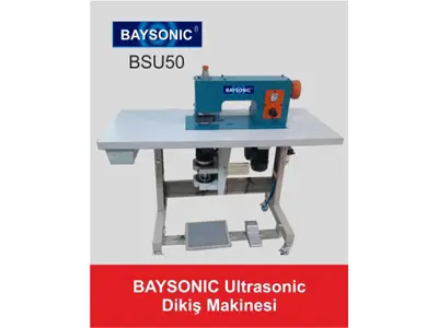 Ultrasonik Dikiş Makinesi 50 Mm Çalışma Genişliği - Baysonic Bsu50  İlanı