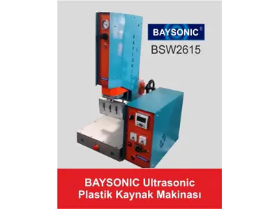 Ultrasonik Plastik Kaynak Makinesi 2600 Watt - Baysonic Bsw2615 İlanı