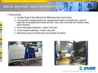 CNC İşleme Merkezi Yüksek Hızlı Özel Transfer Makinesi İlanı