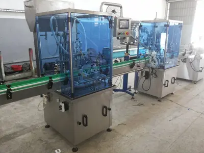 Automatic Liquid Filling and Capping Machine with 2 Nozzles (with Volumetric Completion) 