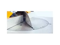 Ø 420 mm Alttan Çıkma PVC Profil Kesme Makinesi İlanı