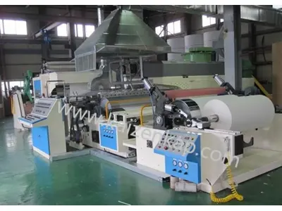1800 mm PE Extrusion Kaplama ve Kağıt Dilimleme Makinası 