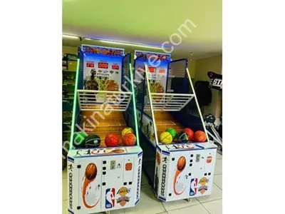 Birinci Kalite Delüx Model Full Basketboll Makinesi 