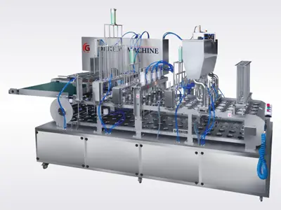 4500 Adet/Saat Lineer Su Yoğurt Ayran Dolum Makinası İlanı