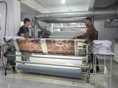 1900 mm Sublimation Printing Calender Machine