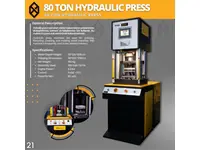 80 Ton Hydraulic Press