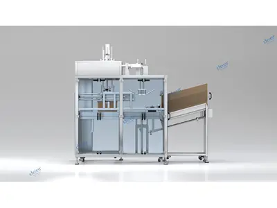 Box Opening And Product Placing Machine