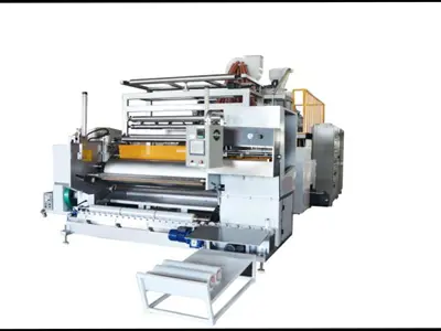 1500 mm 4 Ekstruder Streç Film Üretim Makinası