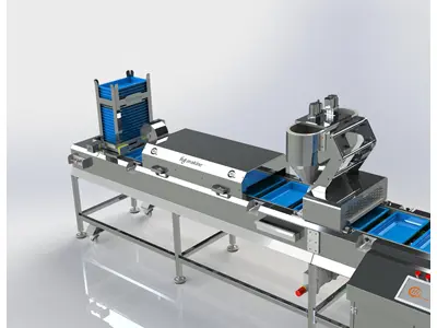 Couverture Mold Chocolate Filling Machine