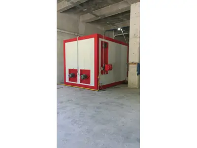 U Type Powder Coating Oven