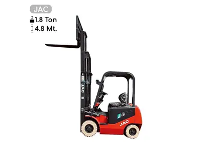 1.8 Ton (4.8 Metre)Akülü Forklift 1.8 Ton (4.8 Metre)Akülü Forklift