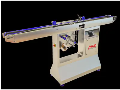 Machine d'étiquetage par le bas de 240 étiquettes par minute Machine d'étiquetage par le bas de 240 étiquettes par minute