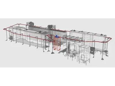 Powder Coating Conveyor System