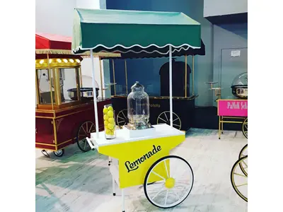 Cold And Hot Lemonade Beverage Service Carts