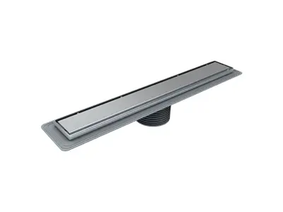 Ø100 Height Adjustable Shower Channel With Stainless Steel Frame Model Ø100 Height Adjustable Shower Channel With Stainless Steel Frame Model