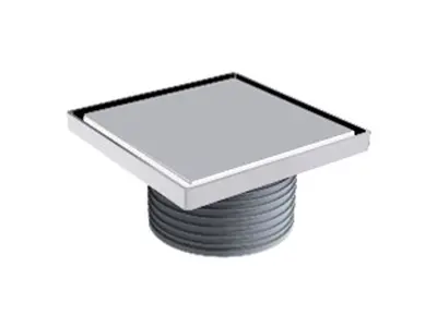 Ø100 304 Grade Stainless Steel Ceramic Compatible Square Model Height Adjustable Shower Channel Ø100 304 Grade Stainless Steel Ceramic Compatible Square Model Height Adjustable Shower Channel