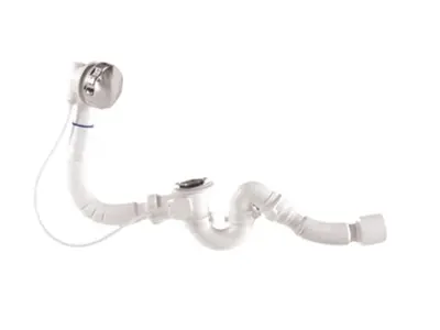Ø40-Ø50 Brass Handwheel (Brass Plug) Controlled Bathtub Trap Siphon Ø40-Ø50 Brass Handwheel (Brass Plug) Controlled Bathtub Trap Siphon