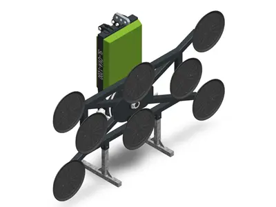 1200 Kg Système de Levage à Vide pour Marbre, Céramique et Verre avec Batterie 1200 Kg Système de Levage à Vide pour Marbre, Céramique et Verre avec Batterie