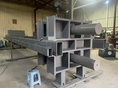20 Plakalı 500x500 mm Endüstriyel Maden Filtre Pres 20 Plakalı 500x500 mm Endüstriyel Maden Filtre Pres