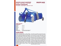 Patates Hasat Makinesi Uzun Elekli - Özbil PHYP1402 - 5