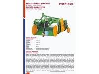 Patates Hasat Makinesi İki Sıralı Yarım Paletli - Özbil PHYP1400 - 6