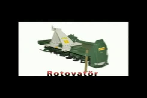 44 Bıçaklı Mekanik Gezerli Rotovator (135 Cm)