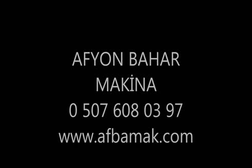 Afyon Bahar Makina Otomatik Halı Yıkama ve Sıkma Makinaları