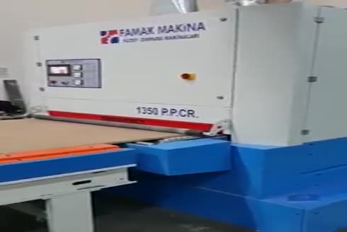 1350 mm Ahşap Yüzey Kalibre Zımpara Makinası