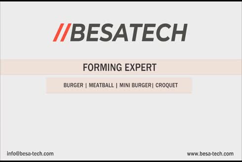 Besatech Endüstriyel Köfte - Hamburger Formlama Makinesi