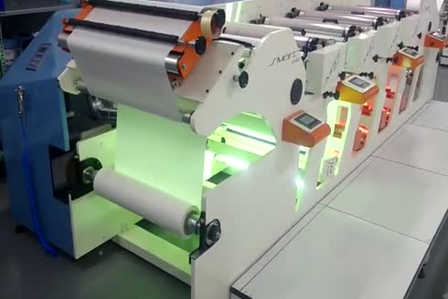 Smart650 Flexo Etiket Baskı Makinası 