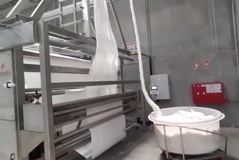 Asansörlü Halat Açma Ve Kumaş Aktarma Makinasi