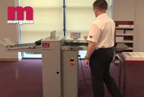 Morgana Digifold Pro Kalın Kağıt Ve Karton Katlama Makinası 6000 Adet A4 /saat