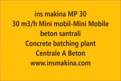 İNS Makina Beton Santralleri Ltd. Şti.