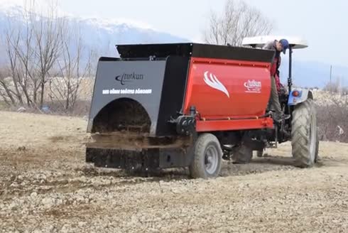 10 M3 Solid Fertilizer Spreader Trailer