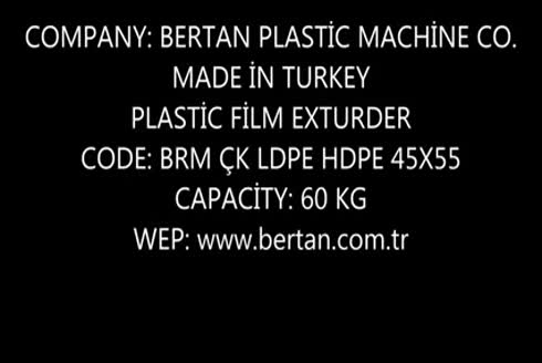 Bertan Plastik Makineleri San. Ve Tic. Ldt. Şti.