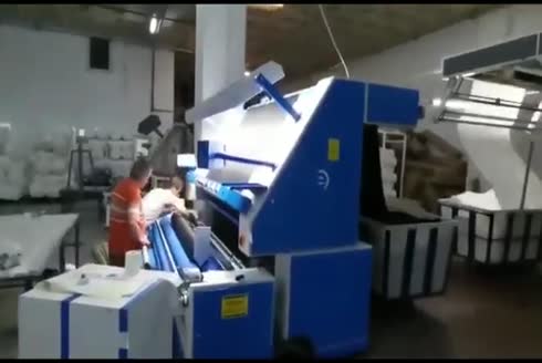 Em-2 Open Width Raw Knitted Fabric İnspection Machine
