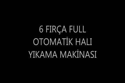 Afyon Bahar Makina Otomatik Halı Yıkama ve Sıkma Makinaları