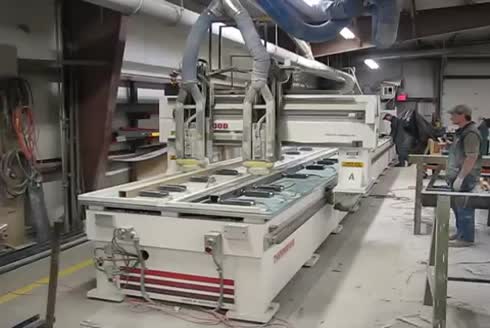 Cnc Ahşap İşleme Makinası Thermwood Model 63 