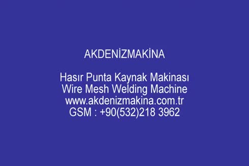 Çit Hasır Tel Puntalama Makinası