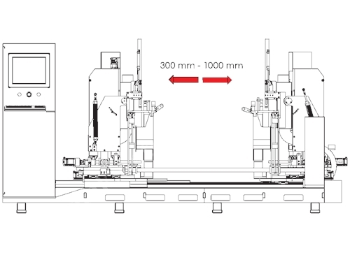 DRT.D2.CNC CNC Stuhldübelmaschine